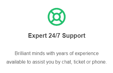 GreenGeeks has an excellent customer support system